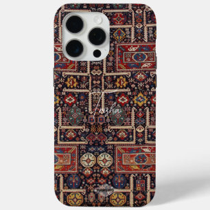 Coque iPhone 15 Pro Max Bohème de téléphone portable de conception bohème