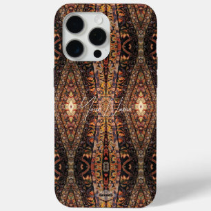 Coque iPhone 15 Pro Max Bohème de téléphone portable d'impression