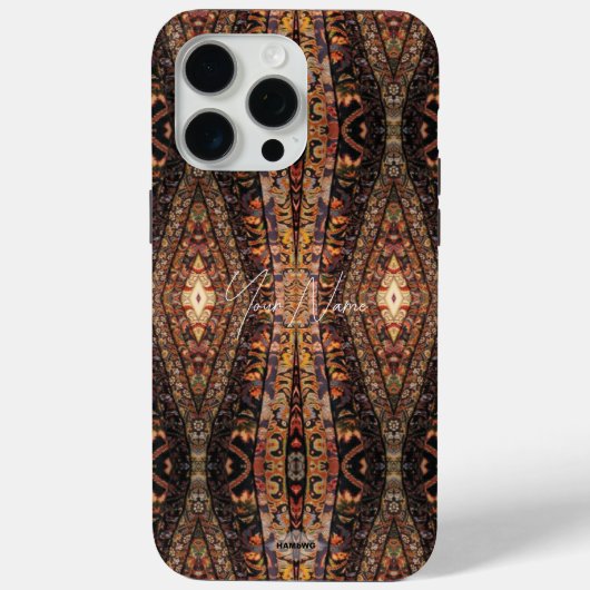 Coques Case-Mate iPhone Bohème de téléphone portable d'impression (Verso)