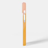 Coques Case-Mate iPhone Boho Abstrait Pink Yellow Script Nom personnalisé (Verso / Gauche)