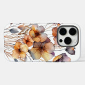Coques Case-Mate iPhone Boho Aquarelle Botanique Floral (Verso (horizontal))