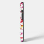 Coques Case-Mate iPhone Boho Aquarelle Nom floral (Verso / Gauche)
