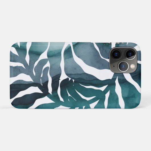 Coques Case-Mate iPhone Boho Botanique Kelp Plante Aquarelle Matisse (Dos (Horizontal))