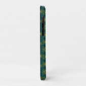 Coques Case-Mate iPhone Boho Celestial Sun Stars Personnalisé Turquoise (Dos/Gauche)