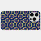 Coques Case-Mate iPhone Boho Chic géométrique motif floral (Verso (horizontal))