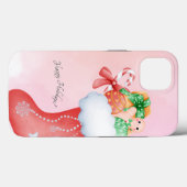 COQUES Case-Mate iPhone BOHO CHRISTMAS GREETING CARTE (Verso (horizontal))