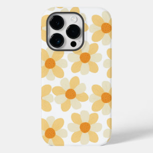 Coque Pour iPhone 14 Pro Boho Daisy Art