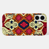 Coques Case-Mate iPhone Boho Faux Crochet esthétique (Verso (horizontal))