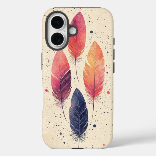 Coques Case-Mate iPhone Boho Feather Dance Téléphone Case (Verso)