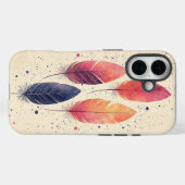 Coques Case-Mate iPhone Boho Feather Dance Téléphone Case (Verso (horizontal))
