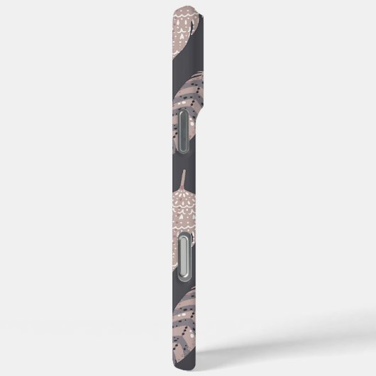 Coques Case-Mate iPhone Boho Feathers (Verso / Droite)