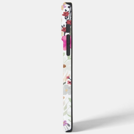 Coques Case-Mate iPhone Boho Fleur sauvage rose Floral (Verso / Gauche)