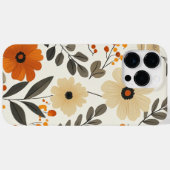 Coques Case-Mate iPhone Boho Floral Earth Tones (Verso (horizontal))