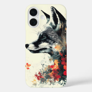 Coques iPhone 16 Boho Floral Fox Faune Nature