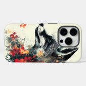 Coques Case-Mate iPhone Boho Floral Fox Faune Nature (Verso (horizontal))