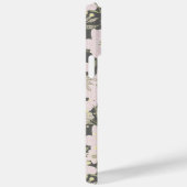 Coques Case-Mate iPhone Boho Floral Gris Beurre Jaune Rose Design (Verso / Droite)