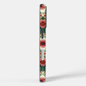 Coques Case-Mate iPhone Boho Flower Magic - dans les tons vert et rose (Verso / Droite)