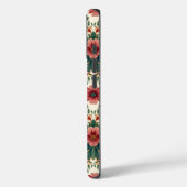 Coques Case-Mate iPhone Boho Flower Magic - dans les tons vert et rose (Verso / Gauche)