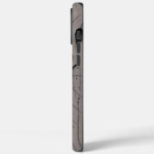 Coques Case-Mate iPhone Boho foncé en bois fissuré (Verso / Gauche)