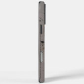 Coques Case-Mate iPhone Boho foncé en bois fissuré (Verso / Droite)
