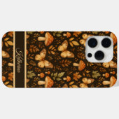 Coques Case-Mate iPhone Boho Forêt Bois Champignons |  Couleurs d'Automne (Verso (horizontal))
