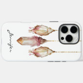 Coques Case-Mate iPhone Boho Gemstone iPhone amérindien (Verso (horizontal))