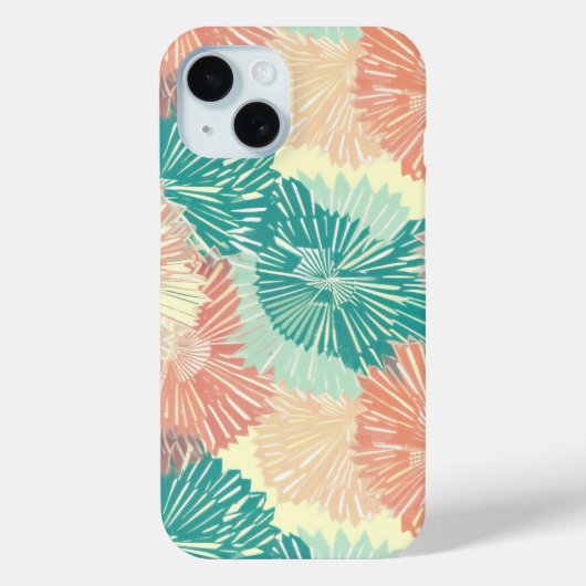 Coques Case-Mate iPhone Boho géométrique Floral sans joint (Verso)