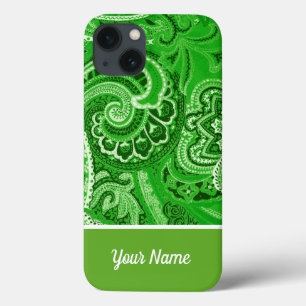 Case-Mate iPhone Case Boho Green Bandanna