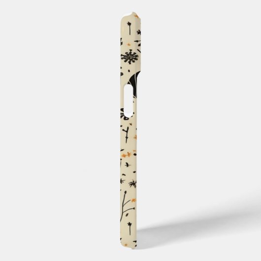 Coques Case-Mate iPhone Boho Halloween Motif sans couture (Verso / Droite)