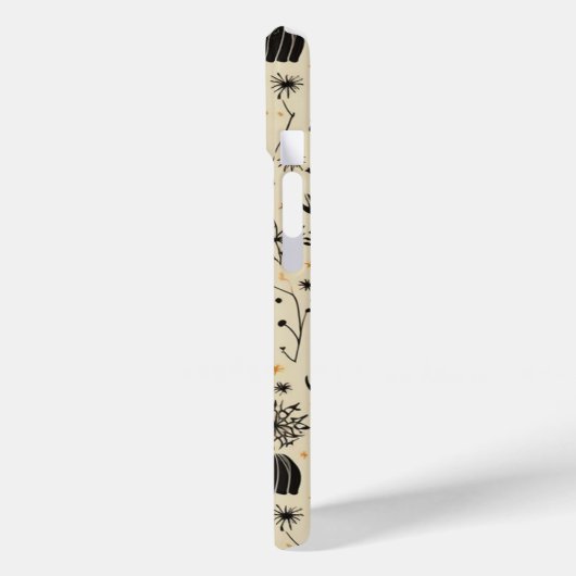 Coques Case-Mate iPhone Boho Halloween Motif sans couture (Verso / Gauche)