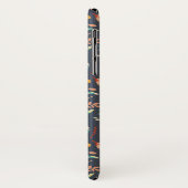 Coques Case-Mate iPhone Boho Hippie Motif de plume (Dos/Gauche)