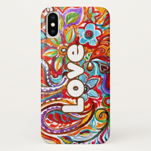Coques Case-Mate iPhone Boho Love (Dos)