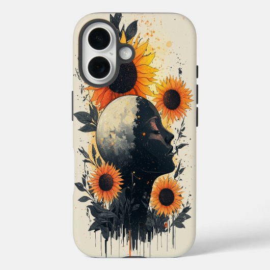 Coques Case-Mate iPhone Boho Lunar Bloom Téléphone Case (Verso)