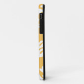 Coques Case-Mate iPhone Boho Matisse Botanical Shapes Pattern Yellow (Dos/Gauche)