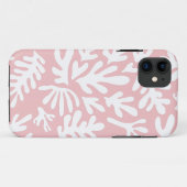 Coques Case-Mate iPhone Boho Matisse Formes Botaniques Motif rose (Dos (Horizontal))