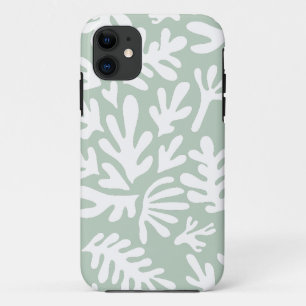 Case-Mate iPhone Case Boho Matisse Formes Botaniques Motif Vert
