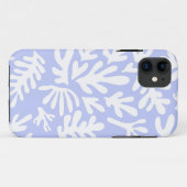 Coques Case-Mate iPhone Boho Matisse Formes Botaniques Motif violet (Dos (Horizontal))