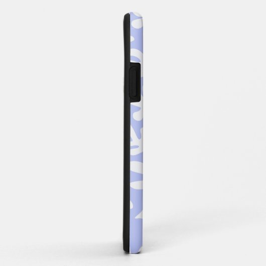 Coques Case-Mate iPhone Boho Matisse Formes Botaniques Motif violet (Dos/Droite)