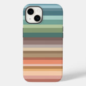 Coques Case-Mate iPhone Boho Modern Chic Stripes (Verso)