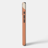 Coques Case-Mate iPhone Boho Neutre Chaud Bio Formé Nom Personnalisé (Verso / Gauche)