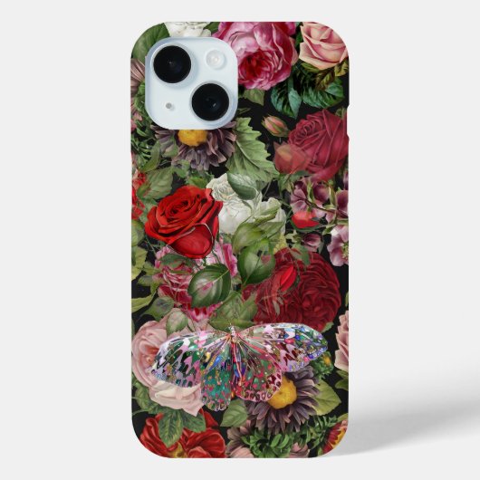 Coques Case-Mate iPhone Boho Roses (Verso)