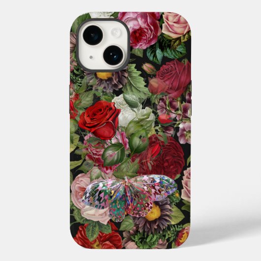Coques Case-Mate iPhone Boho Roses (Verso)