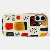 Coques Case-Mate iPhone Boho Vibes - Cas téléphonique Abstrait pour Motif (Verso (horizontal))