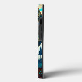 Coques Case-Mate iPhone Boho Wolf Surreal Wildlife Art Coque-Mate iPhone C (Verso / Gauche)