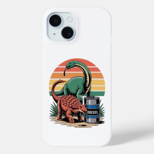 Coques Case-Mate iPhone Boire du diesel (Verso)