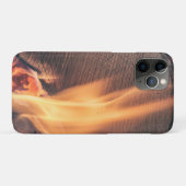 Coques Case-Mate iPhone Bois au feu (Dos (Horizontal))