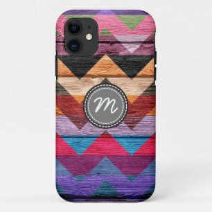 Coque Case-Mate Pour iPhone Bois aztèque chevron zig zag motif #7