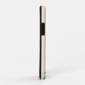 Coques Case-Mate iPhone Bois blanc Aquarelle d'oiseaux floraux (Dos/Droite)