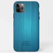 Coques Case-Mate iPhone Bois bleu Faux (Dos)