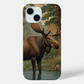 Coques Case-Mate iPhone Bois boisé d'orignal rustique (Verso)